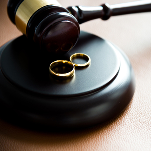 Gavel and ring